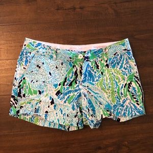 Lilly Callahan Shorts in Let’s Cha Cha Spa Blue
